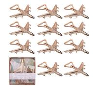 Wrtysully Paquete De 12 Abrebotellas Avión Caja De Regalo Abrelatas De Botella De Cerveza De Viaje De Avión De Aire Favor De Fiesta Decoraciones De Cumpleaños Boda