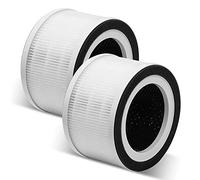 Wrtysully Paquete de 2 Filtros HEPA AutéNticos de Repuesto Compatibles con Fillo//Allo Purificador de Aire Accesorios de FiltracióN de 3 Etapas