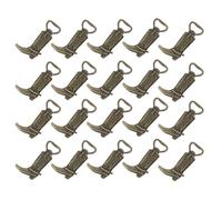 Wrtysully Paquete de 20 Abridores de con Forma de Bota de Vaquero, Regalos de Boda, Abridores de de Cerveza Vintage, Recuerdos de Boda, Cian Antiguo