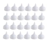 Wrtysully Paquete De 24 Luces Té Sin Llama A Prueba De Agua, Cálido Velas De Luces Té Led Parpadeante De Batería -Boda, Fiesta, Centro De Mesa, Piscina Y SPA