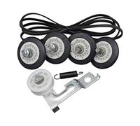 Wrtysully para Kit de ReparacióN de Secadora, 4581EL2002C 4561EL3002A Polea Tensora de Secadora 4400EL2001A 4581EL3001A 4581EL3001C 4581EL2002A