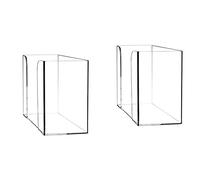 Wrtysully para Mostrador, 2 Uds., Soporte para Servilletas de Toallas Transparentes para Invitados