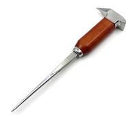 Wrtysully Picahielos de Acero Inoxidable, Picahielos para Romper Hielo, Picahielos con de Madera, Picahielos para Cocina, Bares, Barman