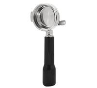 Wrtysully Portafiltro Sin Fondo para MáQuina de Café de Acero Inoxidable de 58MM para/Expobar de Doble Boca / E61 / FAEMA