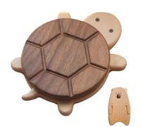 Wrtysully Posavasos de Tortuga para Mesa de Café, Posavasos de Madera para Mesa de Café, Posavasos para Bebidas para Proteger la Mesa de Café