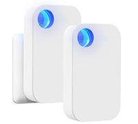 Wrtysully Purificadores de Aire Iónicos para el Hogar, Enchufables, Ionizadores de Aire Enchufables para el Hogar, Purificador de Aire Iónico Portátil y Silencioso, Enchufe Europeo