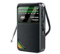 Wrtysully Radio De Bolsillo Mini Radio PortáTil De Banda Radio Am/FM/SW con BateríA Recargable Soporte para Auriculares MiniRadio para Ancianos, B