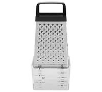 Wrtysully Rallador De Verduras Queso De Cuchillas De 4 Lados Cortador Rebanador De Pepino Zanahoria Envase Caja Utensilios De Cocina Inoxidable