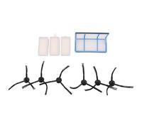 Wrtysully Reemplazo para la Aspiradora Robot V3 V3S V5 V5S V5S Pro, 1X Filtro Primario + 3X Filtros + 6X Cepillos Laterales