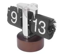 Wrtysully Reloj Automático de Paso de Página con Función de Paso de Tiempo, Sensación de Alta Tecnología, Adecuado para Decoración del Hogar.