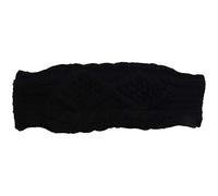 Wrtysully Senora Girl Faux Fur Knit Manos/Perneras Botines Covers Guantes - Negro