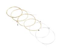 Wrtysully Set 6 Cuerdas de Metal para la Guitarra acustica 1 Metro 1M