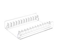 Wrtysully Soporte de Escritorio para Guardar CD, Organizador de CD de Acrílico, Expositor de CD, Estante para Guardar hasta 12 Cajas de CD Estándar