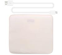 Wrtysully Soporte de Reloj Despertador con BateríA Sensible una la PresióN Reloj Despertador Inteligente Estera Alfombra de Piso LED Hora