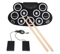 Wrtysully Tambor ElectróNico PortáTil de Tambor Manual para Instrumentos de PercusióN de Tambor ElectróNico para Exteriores, Accesorios para Equipos de MúSica