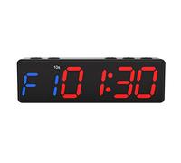 Wrtysully Temporizador de Gimnasio PortáTil, Temporizador de Intervalos, Reloj de Fitness, Cuenta AtráS/Arriba/CronóMetro, Temporizador de Fitness Recargable USB MagnéTico A