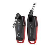 Wrtysully Transmisor y Receptor Inalámbrico para Guitarra WS-70 UHF, Recargable, Multicanal, Inalámbrico para Guitarra, Instrumento Musical C