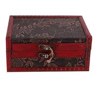 Wrtysully Treasure Box Treasure Chest para Caja de Regalo, ColeccióN de Tarjetas, Regalos y DecoracióN del Hogar