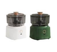 Wrtysully Trituradora de EléCtrica de 350ML, Cortador de Verduras a PresióN con Carga USB, Minicocina AutomáTica Desmontable B