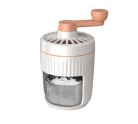 Wrtysully Trituradora de Hielo Portátil Giratoria Manual Máquina de Hielo Raspado con Bandejas de Hielo Trituradora de Hielo de Manivela Picadora de Bebidas Agitador,B