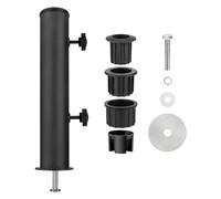 Wrtysully Tubo de Soporte para Paraguas para Exteriores, Base de Tubo de Paraguas de Piedra Exterior, Soporte de Tubo de Paraguas de Mesa, Soporte de Tubo de Paraguas DIY