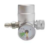 Wrtysully Válvulas Reguladoras de Presión para Crema con Roscas M11 y Desconexión Rápida Macho de 8 mm para Latas de Nitrógeno de 0,95 L