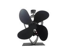 Wrtysully Ventilador de No Eléctrico de Ventilador Térmico Chimenea Estufa de Leña Ventilador de Circulación de Aire Caliente Ventilador Silencioso Ventilador Térmico