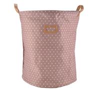 Wrtysully Waterproof Cesta De Lavandería Bolsa De Regalo Ropa Cesta De Almacenamiento Ropa para El Hogar Cubo Juguetes para Niños Almacenamiento Cesta De Lavandería Rosa