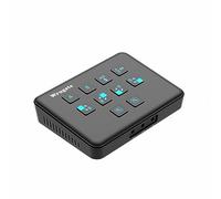 Wrugste Dual Channel HDMI USB3.0 Video Capture Card, 1080p60fps Video Loopout y Capture, 30ms Ultra Low Latency, Streaming y Grabación a PS4/5, Switch, OBS y más para PC y Mac