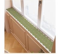 WRYSQBHJYB Tapete de diatomeas for alféizar de Ventana, tapete Estrecho, Absorbente, for Ventana salediza, for Cocina, baño y hogar(Green,15x100cm/6x39in)