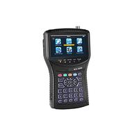 WS 6966 Medidor de buscador satélite PWR CBER MER MPEG4 DVB-S2 WS6966 HD Satélite Singnal Finder Spectrum, Rastreador de satélites