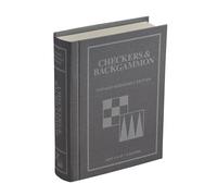 WS Game Company Edición de estantería vintage Checkers and Backgammon