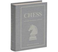 WS Game Company Edición de estantería vintage de ajedrez