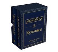 WS Game Company Monopoly and Scrabble Indigo Librería Juego Colección