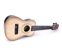WS - Guitarra - Música - Conciencia musical - 610778-61 cm - Natural - Ideal para principiantes - Guitarra infantil - Instrumento - Junior - Conciencia musical - Niños bailando - A partir de 4 años