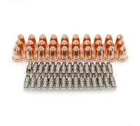 WS OEM piezas de antorcha de plasma 60pcs Set para Trafimet S45 PD0116-8 Boquillas y PR0110 Electrodos Se adapta a 95136 97994 91814 Sistemas de Plasma