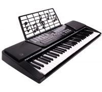 WS - Sintetizador - 61 teclas - Elegancia - 610601 - 95 cm - Negro - Ideal para principiantes - Música - Instrumento - IZZY - Iniciación al piano - Músicos aficionados - Cable USB incluido - Micrófono