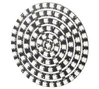 WS2812 SK6812 Radio 110Mm Anillo LED 5050 DC5V DIy Anillo LED Anillo LED RGB Direccionable Incorporado 93 Bits LED