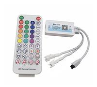 WS2812B WS2811 RGB IR mando a distancia SP611E doble salida Bluetooth LED controlador música sincronización DIY temporizador con iOS y Android APP Control para 3 pines tira LED direccionable
