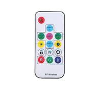 WS2812B WS2811 SK6812 Controlador LED RGB Dimmer 5-24v 3 pines Jack U DC tira de luz Control remoto(14key RF remote)