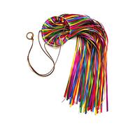 WS41-01 - Serpentina de satén para decoración al aire libre para tu patio, jardín, muelle y cámper, 41 pulgadas