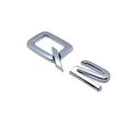 WSADRFXS Coche Pegatina para S3 S4 S5 S6 S7 S8 RS3 RS4 RS5 RS6 RS7 RS8,3D Cromado Emblema Adhesivo Styling Accesorios,Silver-Q2