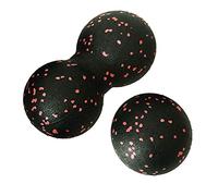 WSADZXC77 Pelota de automasaje, cacahuete, juego de bolas de lacrosse, rodillo muscular para la columna vertebral, fascia, cuello, acupresión, fascitis plantar, masaje de reflexología