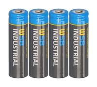 WSB Pack de 4 pilas solares Mignon AA - Pilas recargables - 3,2 V 1,92 Wh LiFePo4 de alto rendimiento - Batería especial para lámparas solares, cadena de luces solares