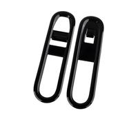 WSBOJXTH Compatible con Mini para Cooper E SE J01 EV 2024-2025 Botón Elevación Ventana Puerta del Coche Cubierta Decorativa Pegatina Accesorios Modificación del Coche(Black)