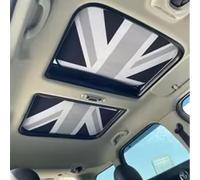 WSBOJXTH Compatible con Mini para Cooper R60 R61 2017 2018 2019 2020 2021 2022 2023 Visera Techo Corredizo Panel Aislante Parasol Modificación del Coche(Color 1,2pcs)