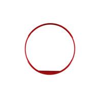 WSBOJXTH Compatible con Mini para Cooper S F65 F66 F67 2024 2025 Protector Borde De Navegación para Control Central De Coche Modificación del Coche(Red)