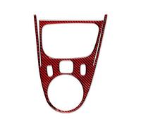 WSBOJXTH Compatible con Smart 453 para Fortwo para Forfour Pegatinas Decorativas Marco Palanca Cambios del Coche Accesorios para Interior Modificación del Coche(Red)