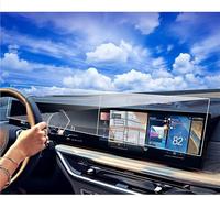 WSBOJXTH Película protectora Compatible Con BMW X5 M60i X6 Para XDrive 40i Para Idrive 8 M60i 2024 Vidrio Templado Infoentretenimiento Automóvil Radio Protector Pantalla Navegación GPS