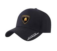 WSCDMCC Gorra de Béisbol para Lamborghini, Ajustable al Aire Libre Casual Deportivo Sombreros Unisex, Gorra de Béisbol con Logotipo,H